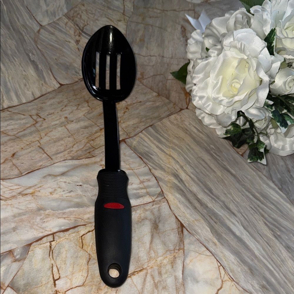 Oxo Black Slotted Spoon